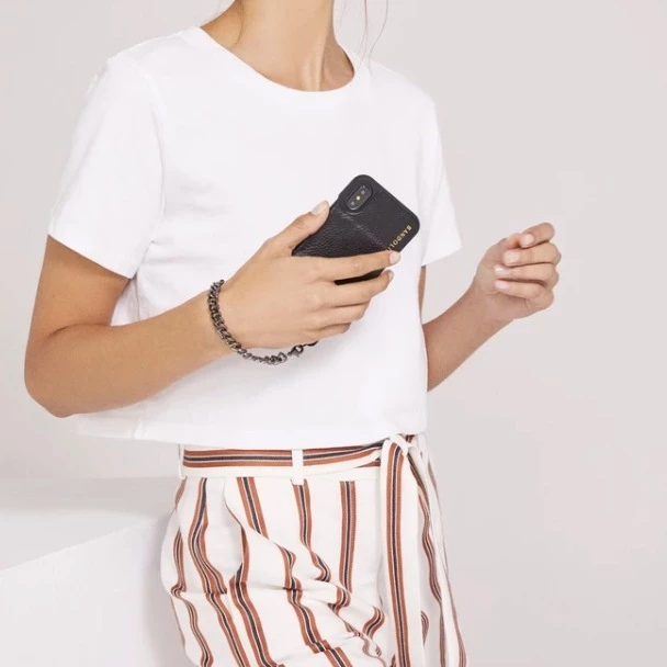 Bandolier 2019 SS Street Style Plain IPhone 8 IPhone 8 Plus IPhone X IPhone XS For Women Black/pewter X Iphone Xs/x 14 Bandolier 2019 SS Street Style Plain IPhone 8 IPhone 8 Plus IPhone X IPhone XS For Women Black/pewter X Iphone Xs/x - Image 14