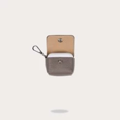 Bandolier Plain Leather Co-ord Logo IPhone 13 IPhone 13 Mini For Women Gray (airpod Regular) X Gray (iphone 11 Pro) -Bandolier Online Shop org 3576