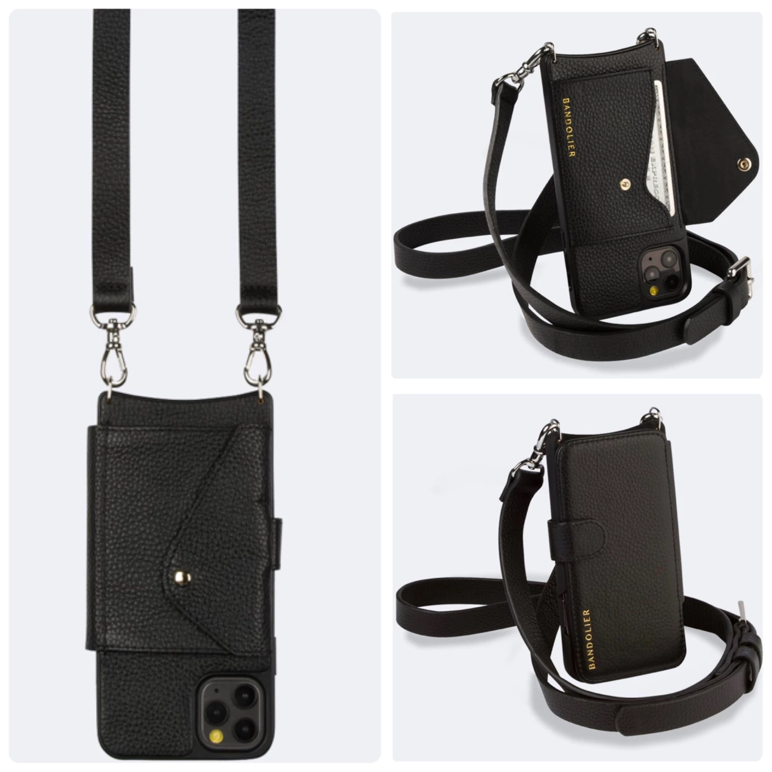 Bandolier 2019-20FW Plain IPhone XS Max IPhone XR Logo IPhone 11 Pro For Women Black/silver X Iphone 13 Pro 11 Bandolier 2019-20FW Plain IPhone XS Max IPhone XR Logo IPhone 11 Pro For Women Black/silver X Iphone 13 Pro - Image 11