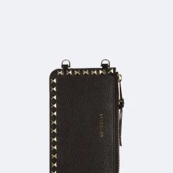 Bandolier SARAH Unisex Street Style Plain Leather IPhone 8 IPhone 8 Plus For Women Black/gold X 12 Pro Max -Bandolier Online Shop org 3616