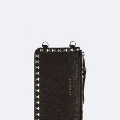 Bandolier SARAH Unisex Street Style Plain Leather IPhone 8 IPhone 8 Plus For Women Black/gold X 12 Pro Max -Bandolier Online Shop org 3620