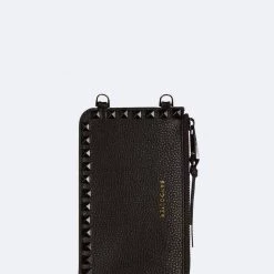 Bandolier SARAH Unisex Street Style Plain Leather IPhone 8 IPhone 8 Plus For Women Black/gold X 12 Pro Max -Bandolier Online Shop org 3623