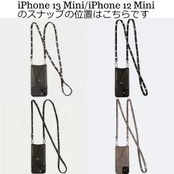 Bandolier SARAH Unisex Street Style Plain Leather IPhone 8 IPhone 8 Plus For Women Black/gold X 12 Pro Max -Bandolier Online Shop org 3626