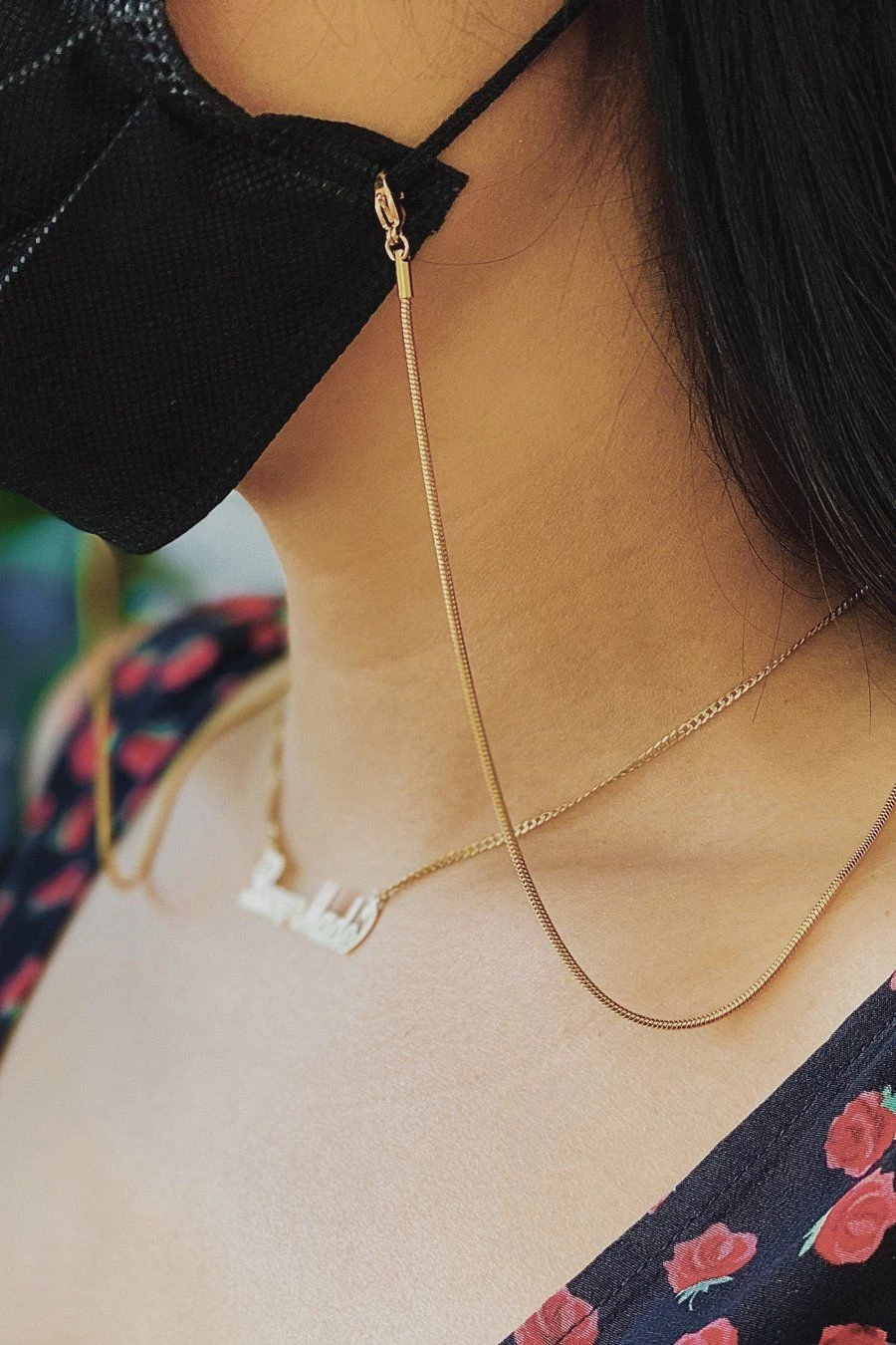 Bandolier Unisex Street Style Chain Plain Face Masks For Women Buying X One Size 13 Bandolier Unisex Street Style Chain Plain Face Masks For Women Buying X One Size - Image 13