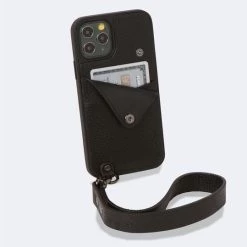 Bandolier Plain Leather IPhone XS Max IPhone XR Logo IPhone 11 Pro For Men Black/pewter X Iphone Xr -Bandolier Online Shop org 3686