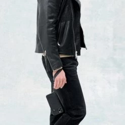 Bandolier Plain Leather IPhone XS Max IPhone XR Logo IPhone 11 Pro For Men Black/pewter X Iphone Xr -Bandolier Online Shop org 3688