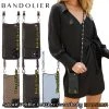 Bandolier Plain Leather Logo Smart Phone Cases For Women Taupe/silver (stock Check Required) X Iphone 11 Promax