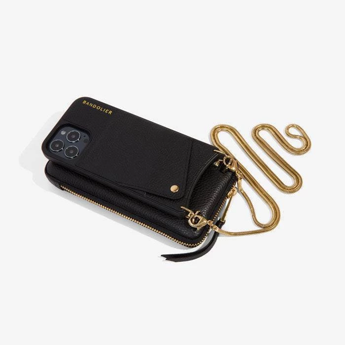 Bandolier Unisex Chain Plain Leather IPhone 8 IPhone 8 Plus IPhone X For Women Black/gold X Iphone Xs / X 12 Bandolier Unisex Chain Plain Leather IPhone 8 IPhone 8 Plus IPhone X For Women Black/gold X Iphone Xs / X - Image 12