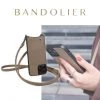 Bandolier Street Style Plain Leather Bridal IPhone 13 Pro For Women Light Taupe (check Required) X Iphone13pro