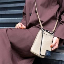 Bandolier Street Style Plain Leather Bridal IPhone 13 Pro For Women Light Taupe (check Required) X Iphone13pro -Bandolier Online Shop org 3725