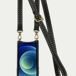 Bandolier Plain Leather Logo IPhone 13 IPhone 13 Mini IPhone 13 Pro For Women Black X Iphone13 17 Bandolier Plain Leather Logo IPhone 13 IPhone 13 Mini IPhone 13 Pro For Women Black X Iphone13 -Bandolier Online Shop org 3731