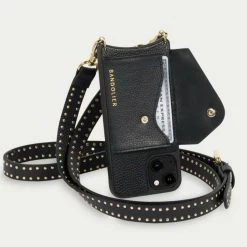 Bandolier Plain Leather Logo IPhone 13 IPhone 13 Mini IPhone 13 Pro For Women Black X Iphone13 20 Bandolier Plain Leather Logo IPhone 13 IPhone 13 Mini IPhone 13 Pro For Women Black X Iphone13 -Bandolier Online Shop org 3734
