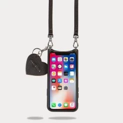 Bandolier 2020 Cruise Heart Unisex Studded Street Style Plain Leather IPhone 8 For Women Black/pink/silver X One Size 17 Bandolier 2020 Cruise Heart Unisex Studded Street Style Plain Leather IPhone 8 For Women Black/pink/silver X One Size -Bandolier Online Shop org 3764