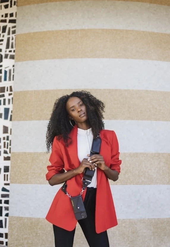 Bandolier Plain Leather Logo Smart Phone Cases For Women Greige/silver X One Size 9 Bandolier Plain Leather Logo Smart Phone Cases For Women Greige/silver X One Size - Image 9