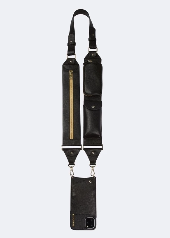 Bandolier Plain Leather Logo Smart Phone Cases For Women Greige/silver X One Size 13 Bandolier Plain Leather Logo Smart Phone Cases For Women Greige/silver X One Size - Image 13