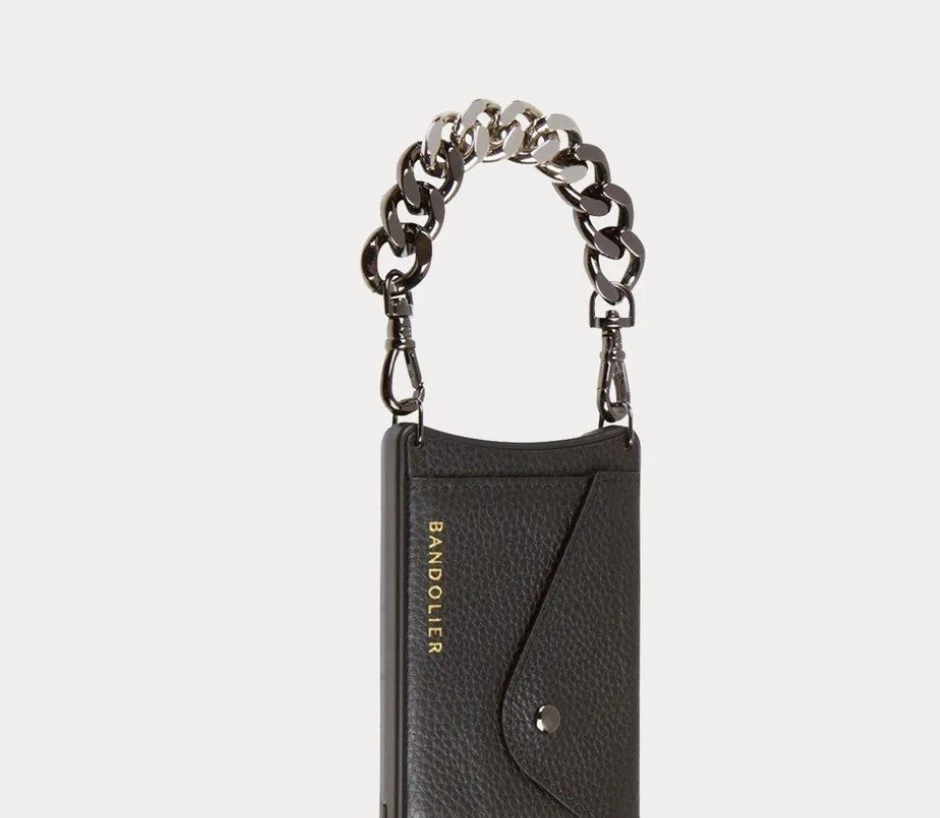 Bandolier Smart Phone Cases For Women Black/gold X One Size 8 Bandolier Smart Phone Cases For Women Black/gold X One Size - Image 8