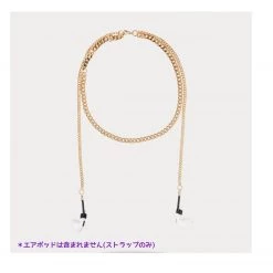 Bandolier Chain Tech Accessories For Women Black/gold X One Size -Bandolier Online Shop org 3803