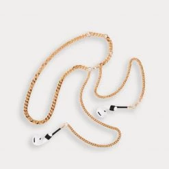 Bandolier Chain Tech Accessories For Women Black/gold X One Size -Bandolier Online Shop org 3804