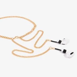 Bandolier Chain Tech Accessories For Women Black/gold X One Size -Bandolier Online Shop org 3805