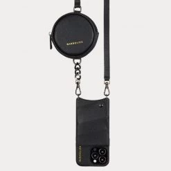 Bandolier Plain Leather Logo IPhone 13 IPhone 13 Pro IPhone 13 Pro Max For Women Black/pewter X Iphone 13 20 Bandolier Plain Leather Logo IPhone 13 IPhone 13 Pro IPhone 13 Pro Max For Women Black/pewter X Iphone 13 -Bandolier Online Shop org 3817