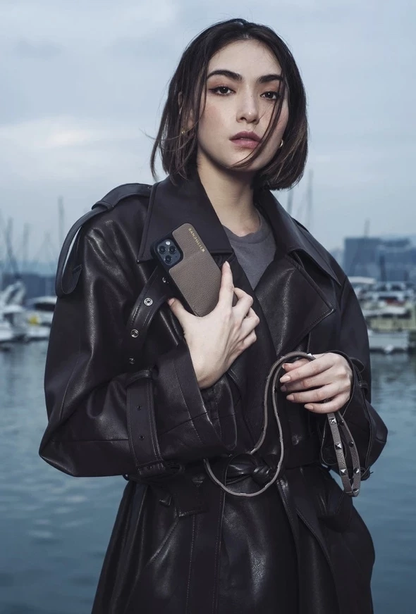 Bandolier Plain Leather Logo Smart Phone Cases For Women Taupe/silver (stock Check Required) X Iphone 11 Promax 18 Bandolier Plain Leather Logo Smart Phone Cases For Women Taupe/silver (stock Check Required) X Iphone 11 Promax - Image 18