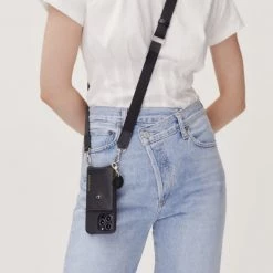 Bandolier Plain Leather Tech Accessories For Women Black/gold X B 19 Bandolier Plain Leather Tech Accessories For Women Black/gold X B -Bandolier Online Shop org 3884