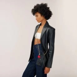 Bandolier Heart Unisex Studded Street Style Plain Leather IPhone 8 For Women Red/gold X K -Bandolier Online Shop org 3890