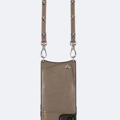 Bandolier Plain Leather Logo Smart Phone Cases For Women Taupe/silver (stock Check Required) X Iphone 11 Promax 39 Bandolier Plain Leather Logo Smart Phone Cases For Women Taupe/silver (stock Check Required) X Iphone 11 Promax -Bandolier Online Shop org 390