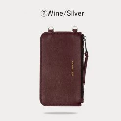 Bandolier 2020 Cruise Leather Smart Phone Cases For Women ②wine/silver X One Size -Bandolier Online Shop org 3915