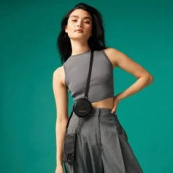 Bandolier Unisex Street Style Plain Leather Co-ord Logo IPhone 13 For Women Black/pewter X Iphone 13mini 18 Bandolier Unisex Street Style Plain Leather Co-ord Logo IPhone 13 For Women Black/pewter X Iphone 13mini -Bandolier Online Shop org 3974