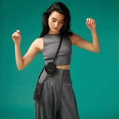 Bandolier Unisex Street Style Plain Leather Co-ord Logo IPhone 13 For Women Black/pewter X Iphone 13mini 25 Bandolier Unisex Street Style Plain Leather Co-ord Logo IPhone 13 For Women Black/pewter X Iphone 13mini -Bandolier Online Shop org 3981