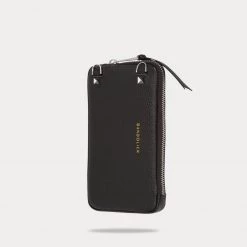 Bandolier Unisex Street Style Plain Leather Co-ord Logo IPhone 13 For Women Black/pewter X Iphone 13mini 28 Bandolier Unisex Street Style Plain Leather Co-ord Logo IPhone 13 For Women Black/pewter X Iphone 13mini -Bandolier Online Shop org 3984