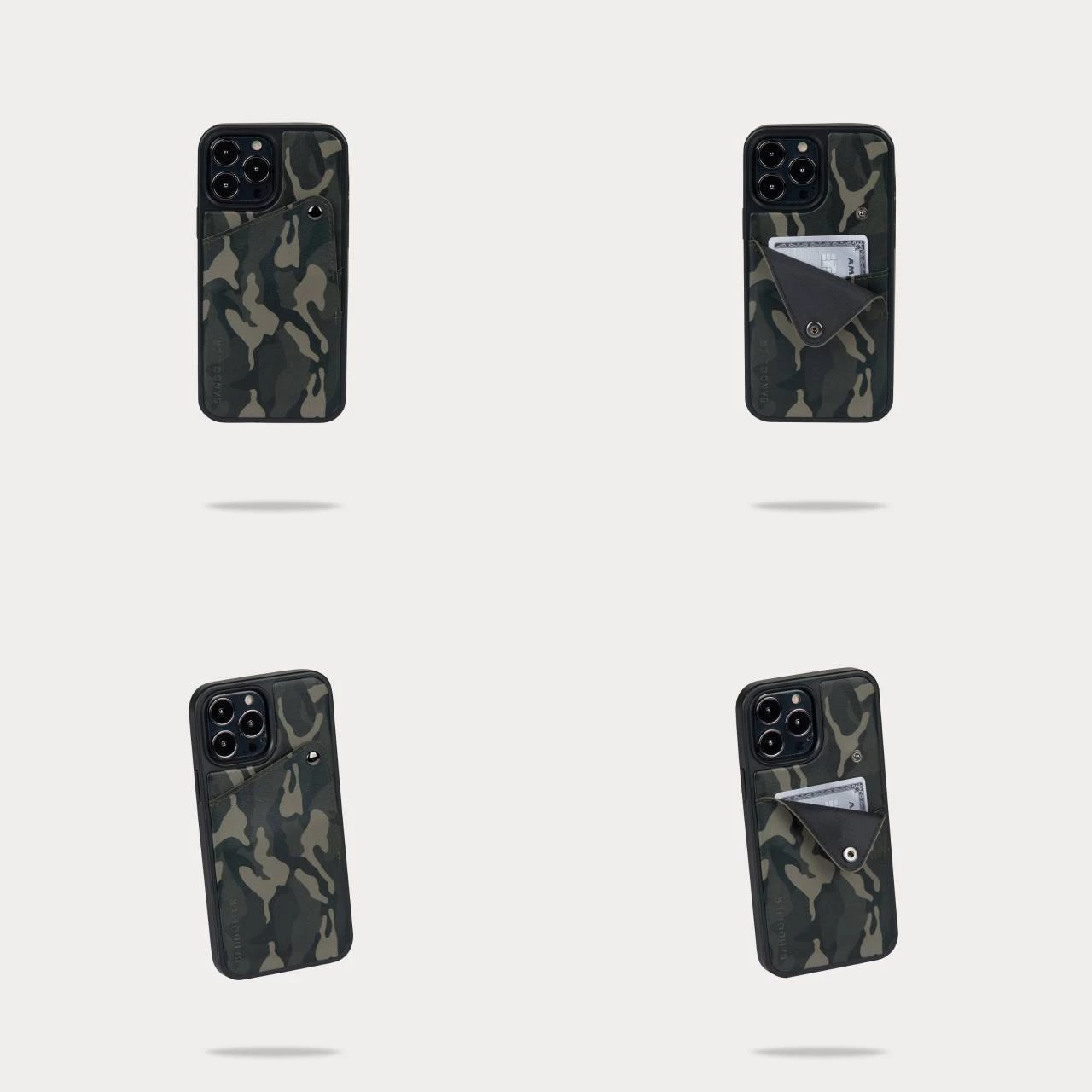 Bandolier 2019-20FW Plain Leather IPhone 8 IPhone 8 Plus IPhone X IPhone XS For Men Camo/pewter X 13 Pro Max 4 Bandolier 2019-20FW Plain Leather IPhone 8 IPhone 8 Plus IPhone X IPhone XS For Men Camo/pewter X 13 Pro Max - Image 4