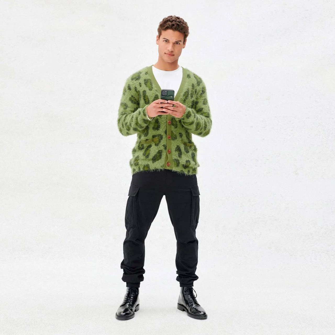 Bandolier 2019-20FW Plain Leather IPhone 8 IPhone 8 Plus IPhone X IPhone XS For Men Camo/pewter X 13 Pro Max 15 Bandolier 2019-20FW Plain Leather IPhone 8 IPhone 8 Plus IPhone X IPhone XS For Men Camo/pewter X 13 Pro Max - Image 15