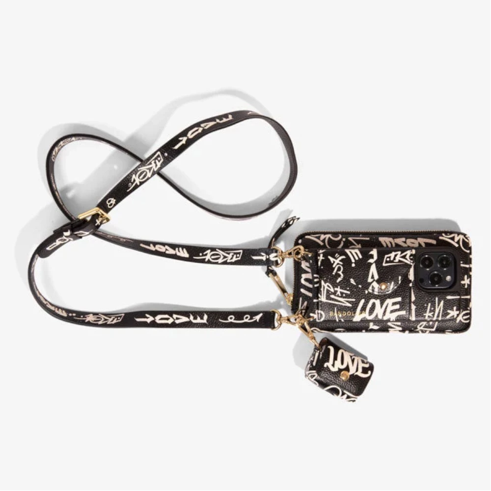 Bandolier Leather Co-ord Logo IPhone 13 IPhone 13 Mini IPhone 13 Pro For Women Love Print/gold X Iphone 13 Pro 5 Bandolier Leather Co-ord Logo IPhone 13 IPhone 13 Mini IPhone 13 Pro For Women Love Print/gold X Iphone 13 Pro - Image 5