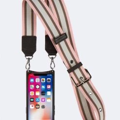 Bandolier Unisex Plain Leather Co-ord IPhone 8 IPhone 8 Plus IPhone X For Women 3 × Pink/white/silver X Iphone X/xs -Bandolier Online Shop org 4117