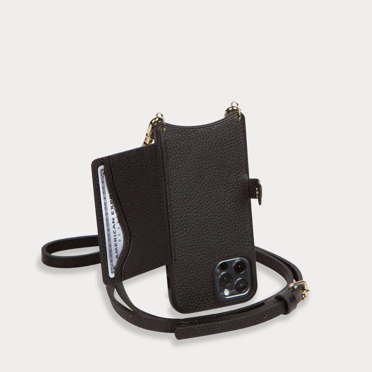 Bandolier 2021 SS Plain Leather Logo IPhone 13 IPhone 13 Pro IPhone 13 Pro Max For Women Black/silver X Iphone 13 Pro 5 Bandolier 2021 SS Plain Leather Logo IPhone 13 IPhone 13 Pro IPhone 13 Pro Max For Women Black/silver X Iphone 13 Pro - Image 5