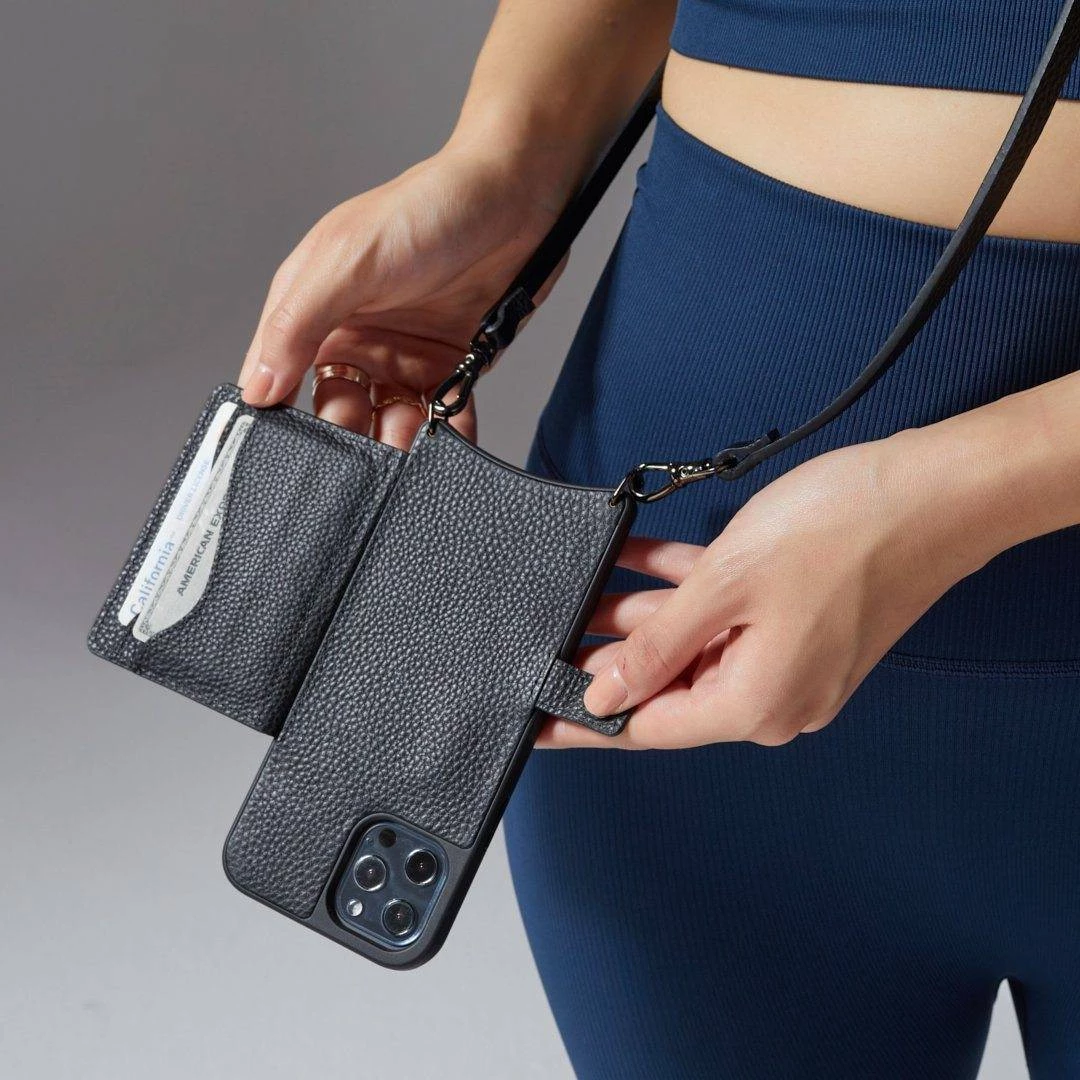 Bandolier 2021 SS Plain Leather Logo IPhone 13 IPhone 13 Pro IPhone 13 Pro Max For Women Black/silver X Iphone 13 Pro 14 Bandolier 2021 SS Plain Leather Logo IPhone 13 IPhone 13 Pro IPhone 13 Pro Max For Women Black/silver X Iphone 13 Pro - Image 14