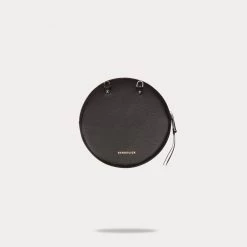 Bandolier Unisex Plain Leather Bridal Logo Tech Accessories For Women Black/silver X One Size -Bandolier Online Shop org 4236