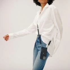 Bandolier Blended Fabrics Street Style Chain Plain Leather Bridal Logo For Women Silver X 13 Pro (stock Check Required) -Bandolier Online Shop org 4250