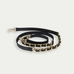 Bandolier Blended Fabrics Street Style Chain Plain Leather Bridal Logo For Women Silver X 13 Pro (stock Check Required) -Bandolier Online Shop org 4257