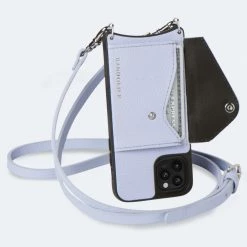 Bandolier Unisex Plain Leather IPhone X IPhone XS IPhone XS Max For Women Periwinkle/silver X 13 Pro 17 Bandolier Unisex Plain Leather IPhone X IPhone XS IPhone XS Max For Women Periwinkle/silver X 13 Pro -Bandolier Online Shop org 4266