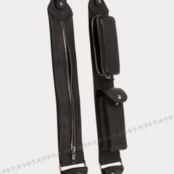 Bandolier Unisex Street Style Plain Leather Co-ord IPhone 8 Plus For Men Black/silver X Iphone 12 Pro Max -Bandolier Online Shop org 4392