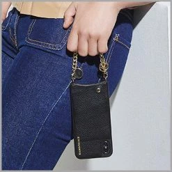 Bandolier Heart Chain IPhone 8 IPhone 8 Plus IPhone X IPhone XS For Women Gold X One Size -Bandolier Online Shop org 4435