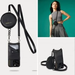 Bandolier 2022-23FW Smart Phone Cases For Women Black/pewter X One Size