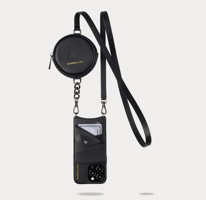 Bandolier 2022-23FW Smart Phone Cases For Women Black/pewter X One Size 5 Bandolier 2022-23FW Smart Phone Cases For Women Black/pewter X One Size - Image 5