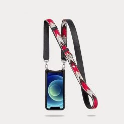 Bandolier 2022 SS Leather IPhone X IPhone XS IPhone XS Max IPhone XR Logo For Women Red/white X Iphone Xsmax -Bandolier Online Shop org 4562