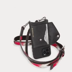 Bandolier 2022 SS Leather IPhone X IPhone XS IPhone XS Max IPhone XR Logo For Women Red/white X Iphone Xsmax -Bandolier Online Shop org 4564