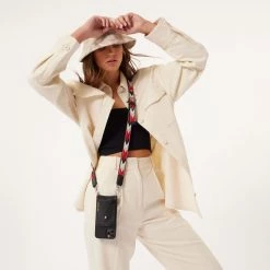 Bandolier 2022 SS Leather IPhone X IPhone XS IPhone XS Max IPhone XR Logo For Women Red/white X Iphone Xsmax -Bandolier Online Shop org 4565