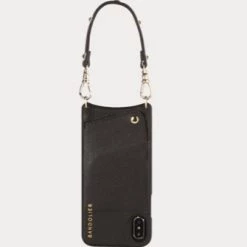 Bandolier SARAH Street Style Plain Leather IPhone 8 IPhone 8 Plus IPhone X For Women Black/pewter X Iphone 13 Mini -Bandolier Online Shop org 4576